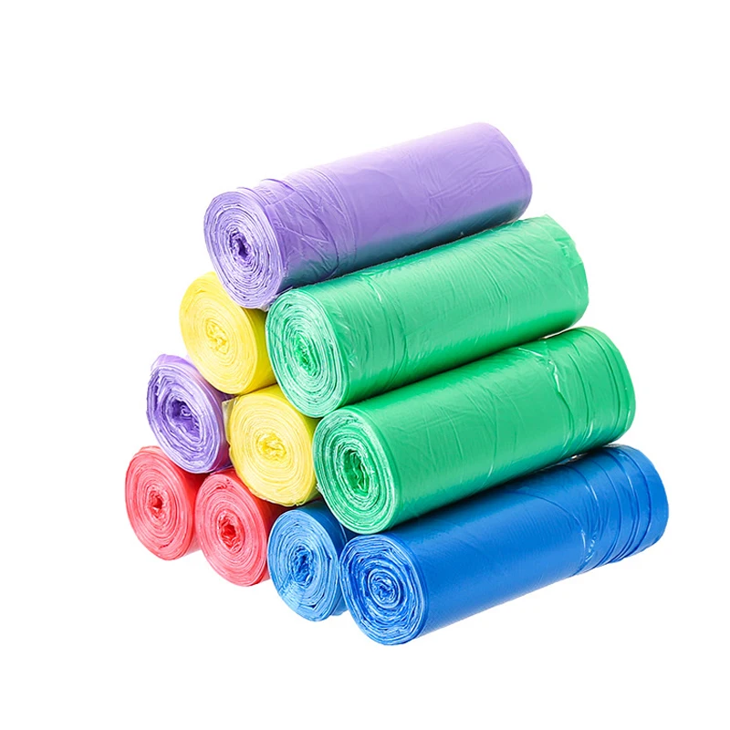 5rolls/lot Кухня посуда Бытовые прочный мешок для мусора 150 шт./лот утолщаются Сумки