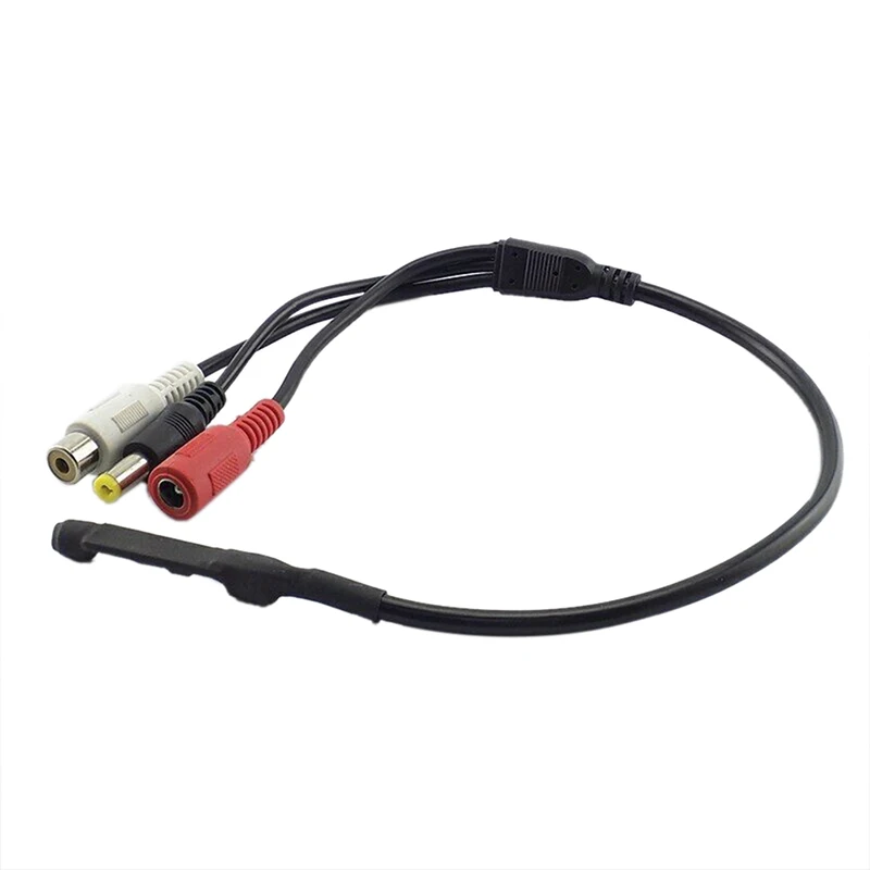 Звуковой Монитор звукосниматель мини аудио CCTV Микрофон микрофон DC 15V DVR система