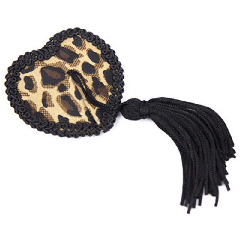 Женская леопардовая накладка на соски сексуальная многоразовая наклейка тепель