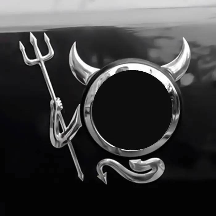 Забавные наклейки для автомобиля Ангел Дьявол dodge ram 2500 еда грузовик passat b7 mazda CX 5