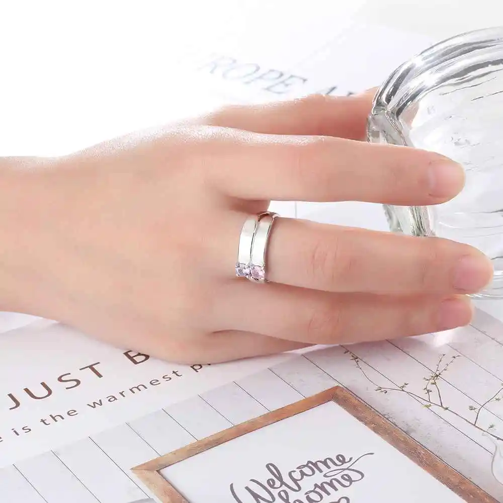 Женское кольцо с камнем талисманом гравировкой|promise rings for women|rings womenpromise ring |