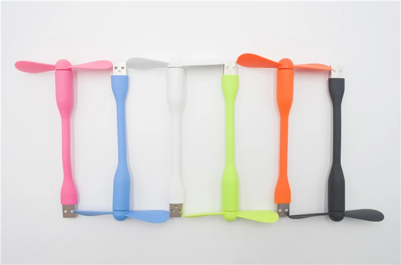 Креативный USB вентилятор гибкий портативный мини-вентилятор и USB светодиодный светильник лампа для банка питания и ноутбука и компьютера Настольный летний гаджет USB гаджет крутой мини 2 в 1 USB вентилятор портативны