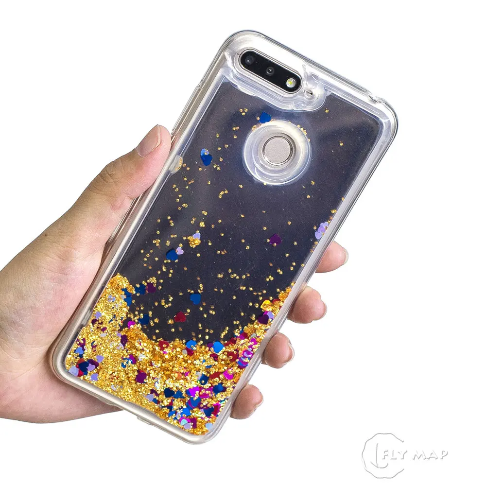 Зеркальный Звездный чехол для Huawei Honor 7C C7 AUM L41 Honor7C 5 7 ''дюймовый силиконовый