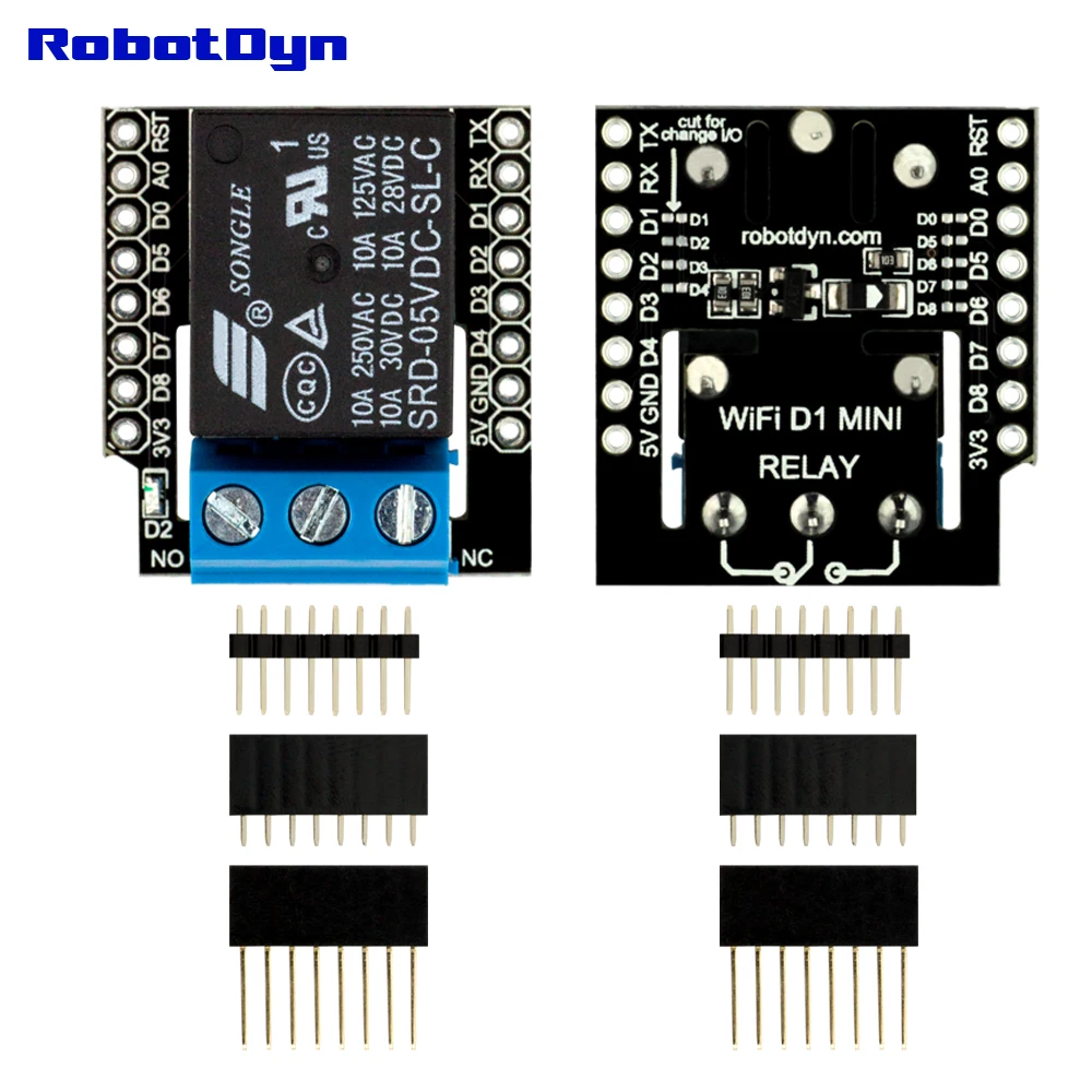 Базовый щит для WeMos D1 mini/mini PRO: двойная база+ ProtoShield+ кнопка+ Контактное реле+ щит регистратора данных