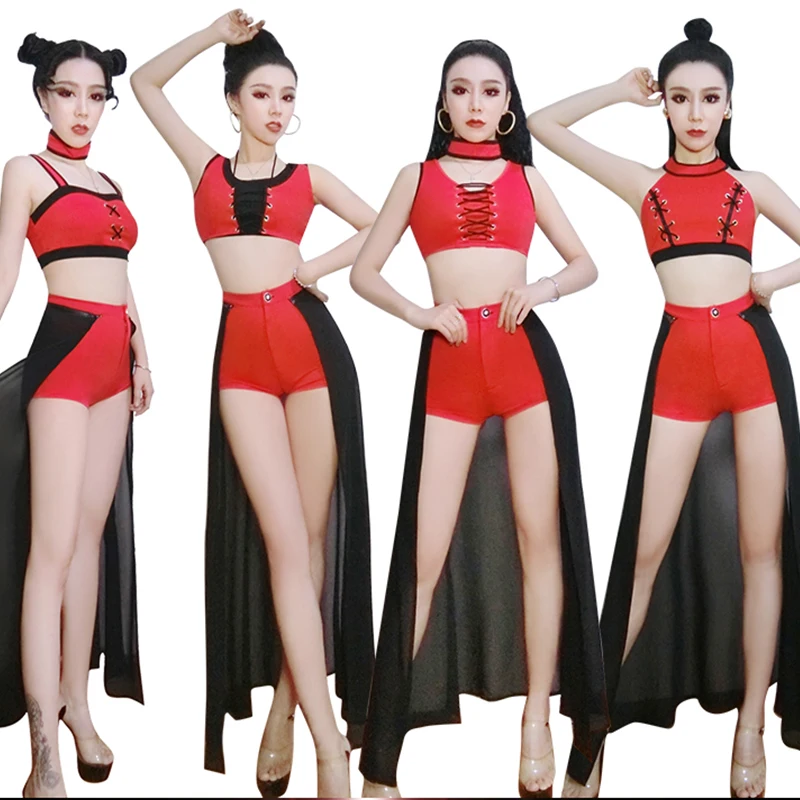 Джазовые танцевальные костюмы для взрослых пикантный Dj ночной клуб бар Ds одежда