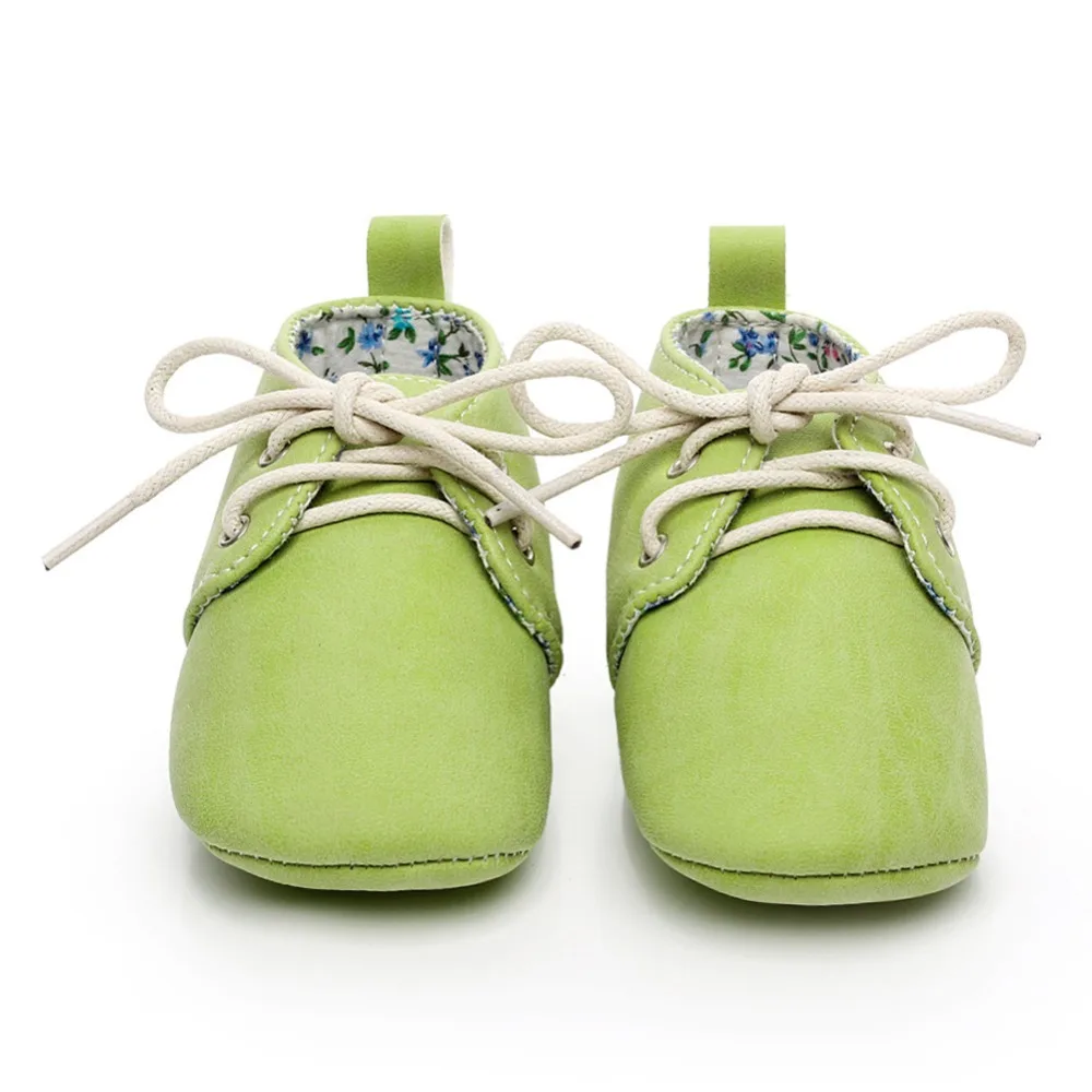 Новое поступление британский стиль детские Обувь для девочек мальчиков кроватки