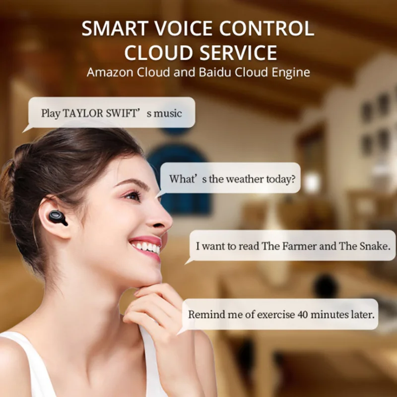 Bluetooth наушники Bluedio Беспроводные спортивные деловые с микрофоном для телефонов NK