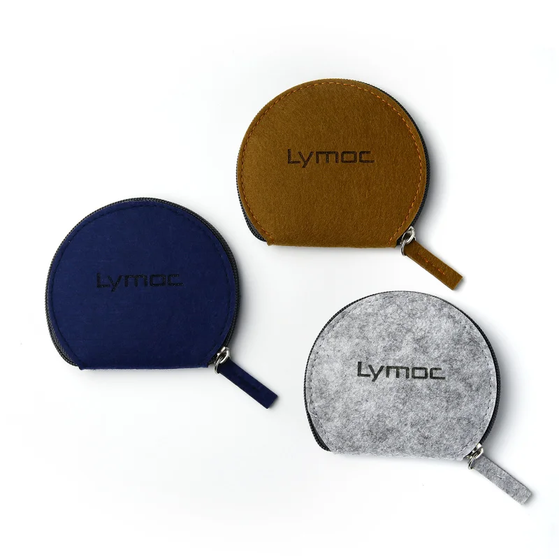 Аксессуары для наушников сумки хранения полукруглая фетровая сумка мини