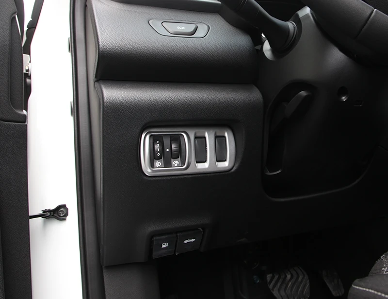 abs chrome 1pcs Автомобильная внутренняя специальная нашивка во время управления приборной панелью полный набор украшения автомобиля аксессуары для Renault Kadjar - Цвет: abs chrome 1pcs