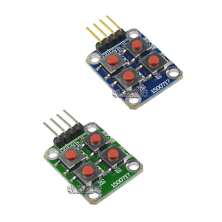 5 шт. Raspberry Pi 3B + микропереключатель 2X2 матрица 4 кнопки модуль для Arduino pi 3 MCU