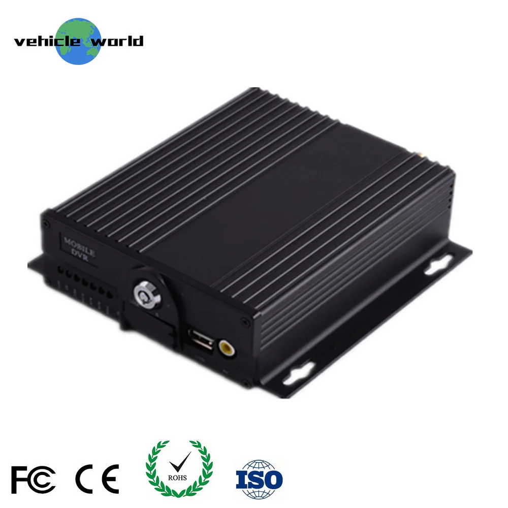 3g/4G gps устройство для записи видео MDVR 4 канала двойная sd карта мобильный комплект