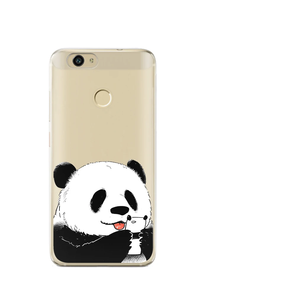 Модный чехол для телефона с пандой Huawei Y5 2017 Y6 II Pro Y7 Nova 2 P10 Plus P8 P9 Lite Honor 9 6A Mate 10 p10 |