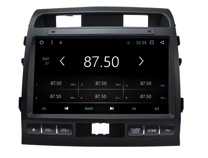 Восьмиядерный Android 8 1 автомобильный мультимедийный плеер GPS для Toyota Land Cruiser LC200