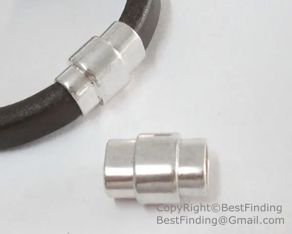 10x6 мм лакричные магнитные застежки классические антикварные серебряные