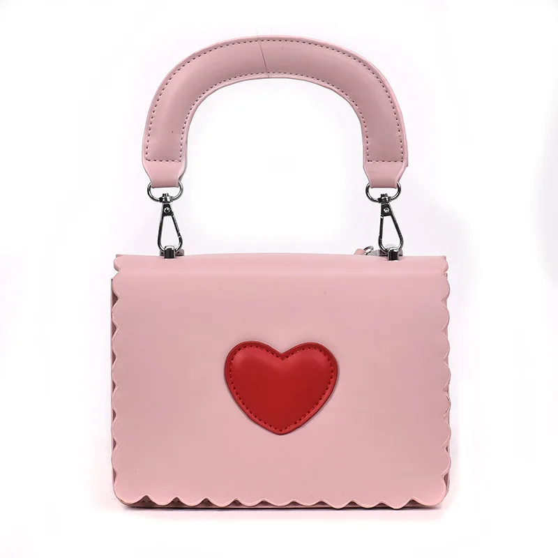 Women 2018 Summer Sweet Brand Designer Messenger Bags Cute Small Heart Lady Crossbody Fashion Pu Leather Female | Багаж и сумки
