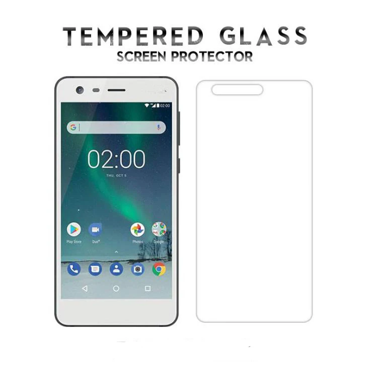 Для Nokia 7 8 9 прозрачное закаленное стекло для 2 3 5 6 Защитная пленка экрана 9H 2.5D 0 26 мм