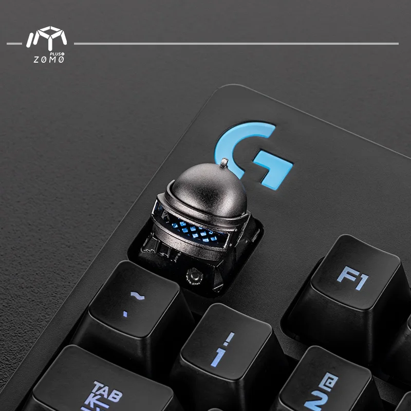 Для ZOMO Gaming Keycaps для Logitech G910 G810 механическая клавиатура 3 уровня шлем металлический