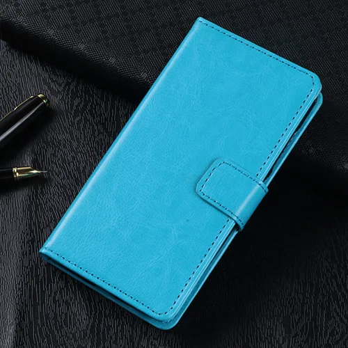 Стильный чехол-портмоне с откидной крышкой для Xiao mi Xio mi Red mi Note 4 Pro 4A 4X4 Prime mi 4C 4S силиконовый чехол из искусственной кожи с откидной крышкой с отделениями для карт - Цвет: Blue