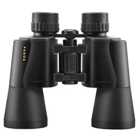 powerful binocular telescope 10x50 black hd waterproof wide angle binoculars professinal outdoor camping hunting telescopes