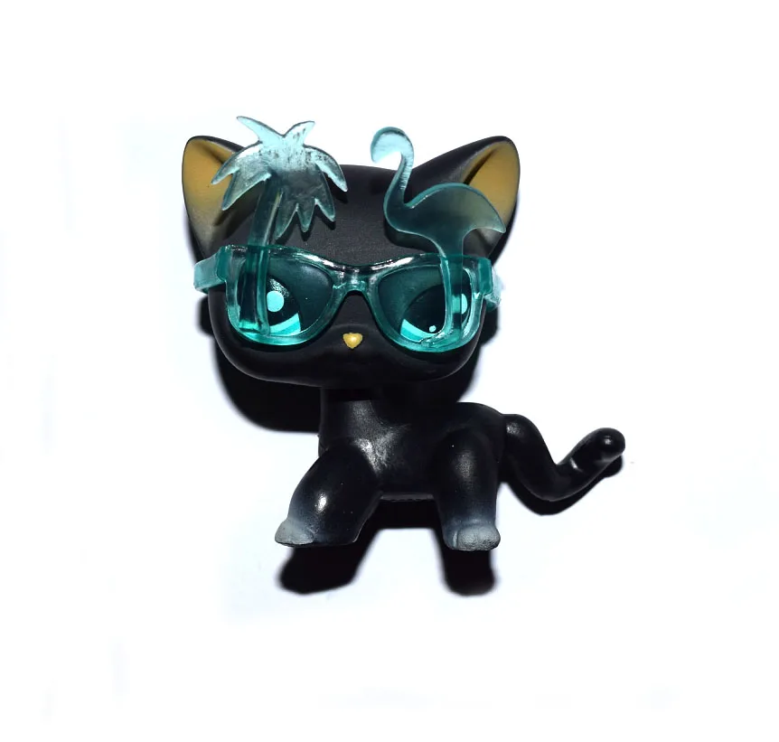 Магазин домашних животных Cyan Eyes Shor Hair черная кошка с солнцезащитным стеклом