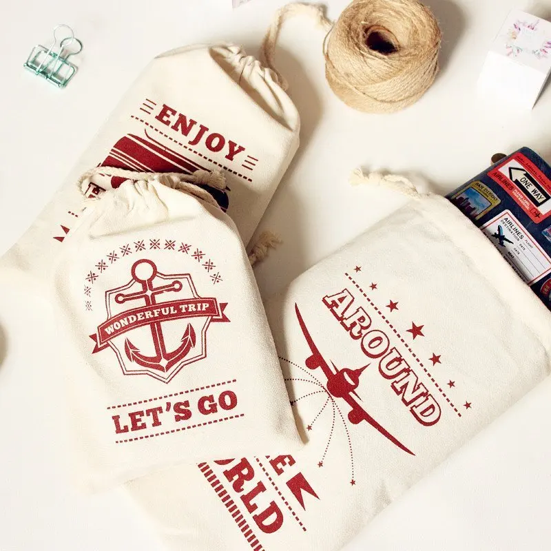 Японский оригинал из хлопка и льна планировщик сумка для хранения Midori