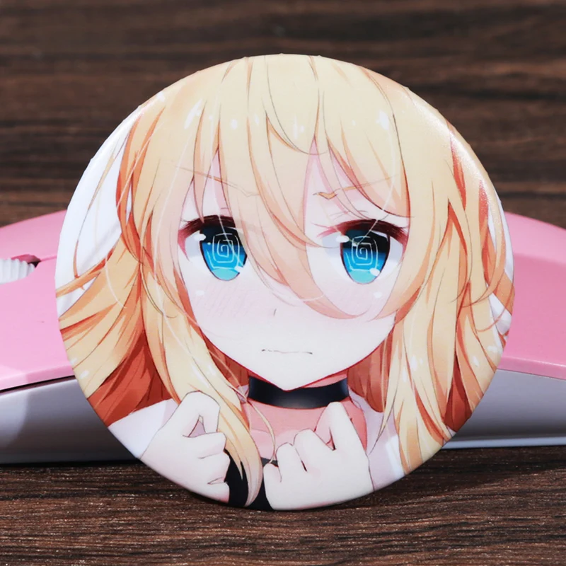 Большая японская аниме брошь FFFPIN 5 8 см модная мультяшная монета значок Нагрудный