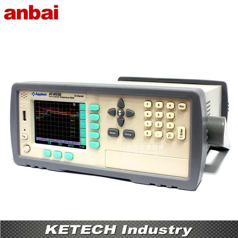 Многоканальный измеритель температуры DataLogger AT4532 | Инструменты