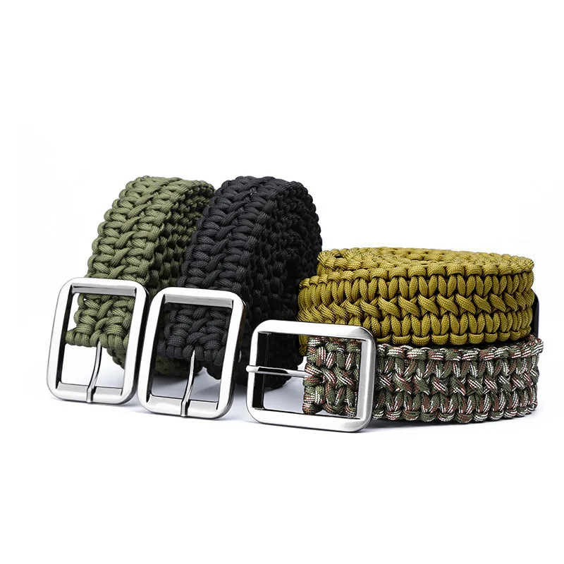 Ремень для выживания Paracord 550 тактический военный браслет ручной работы