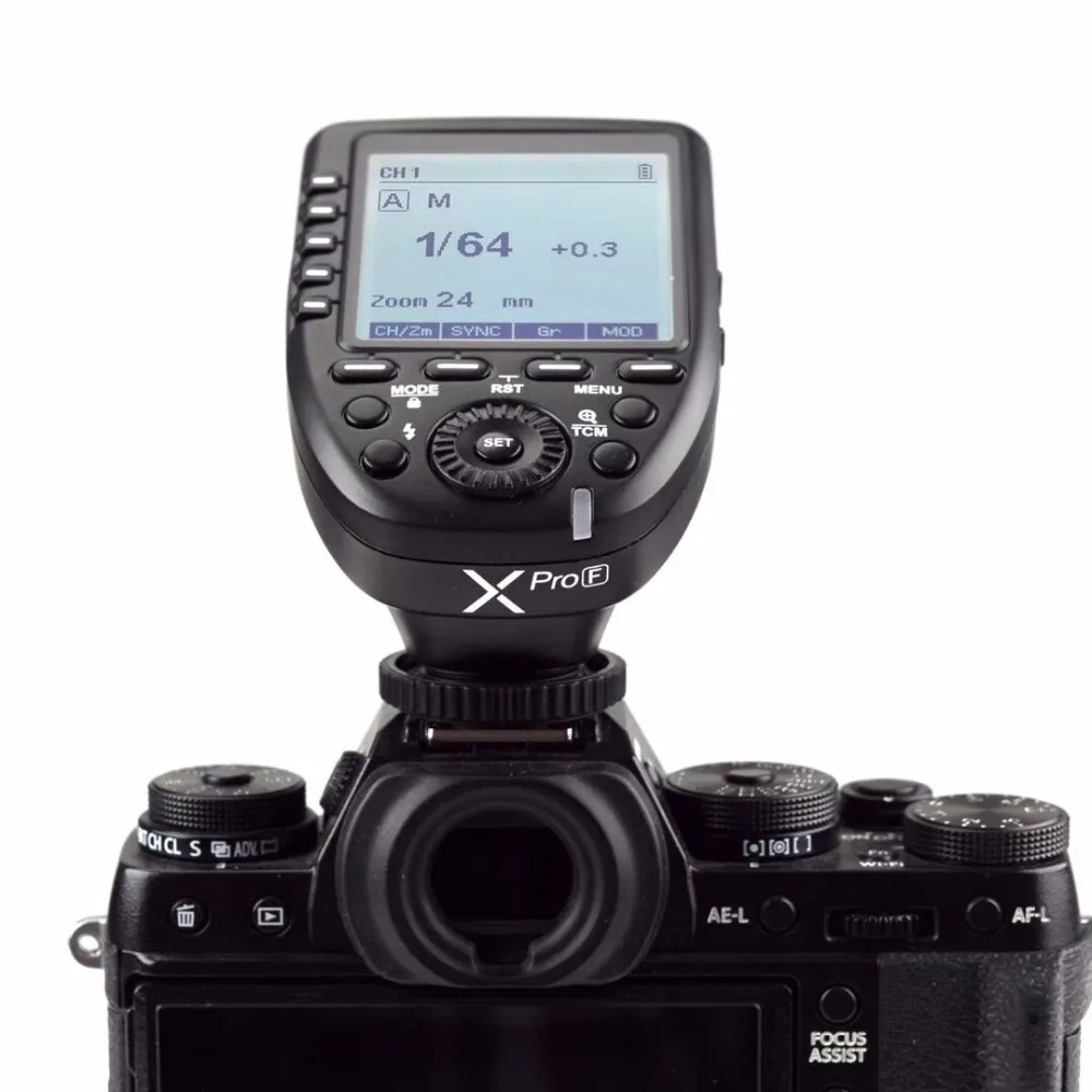 Godox XPro-F 2 4G беспроводной TTL высокоскоростной синхронизатор 1/8000s Flash Transmitter X system Trigger