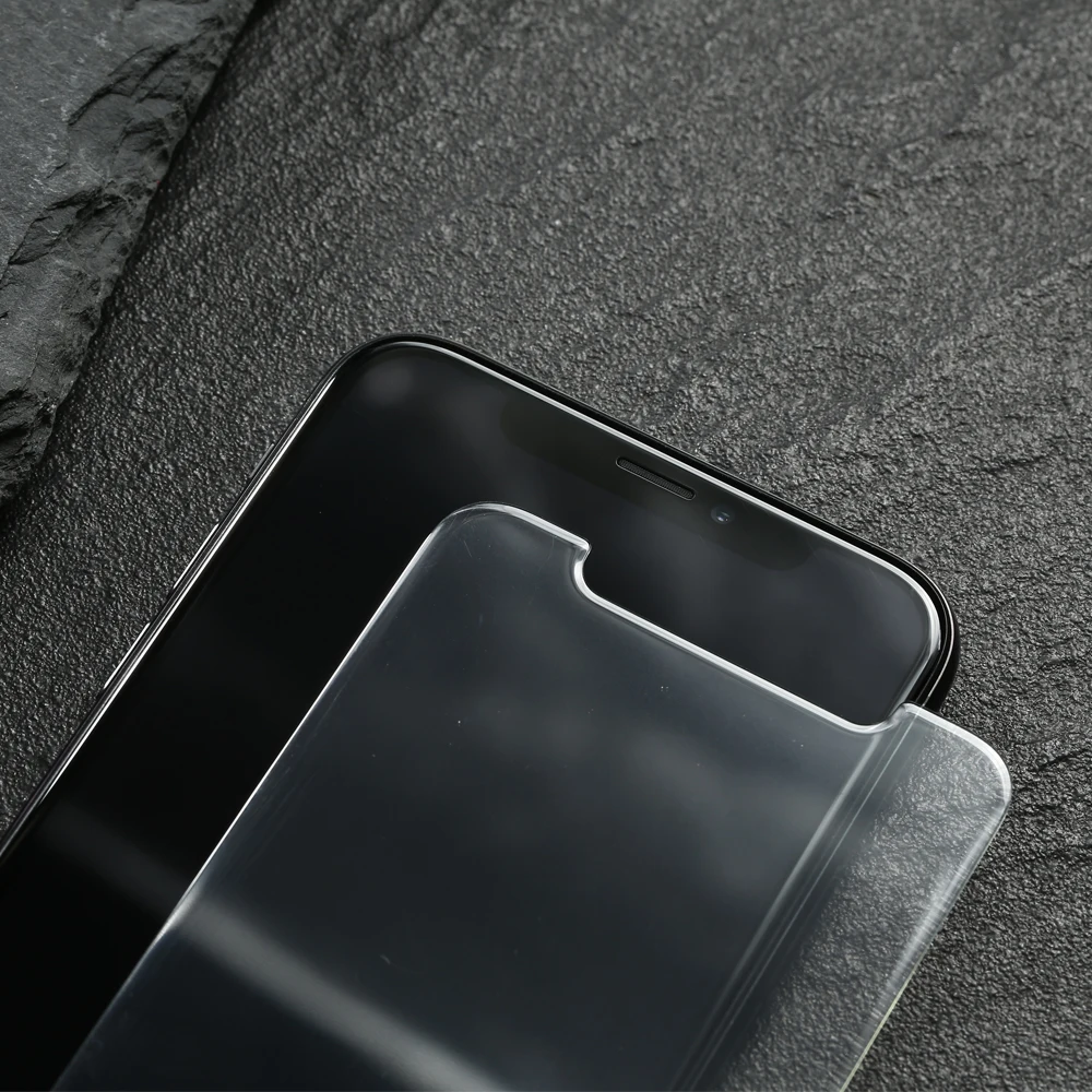 0,3 мм 3D ARC закаленное стекло для iPhone XS гладкое покрытие Защита экрана для iPhone XR XS MAX X ледяное Олеофобное защитное стекло