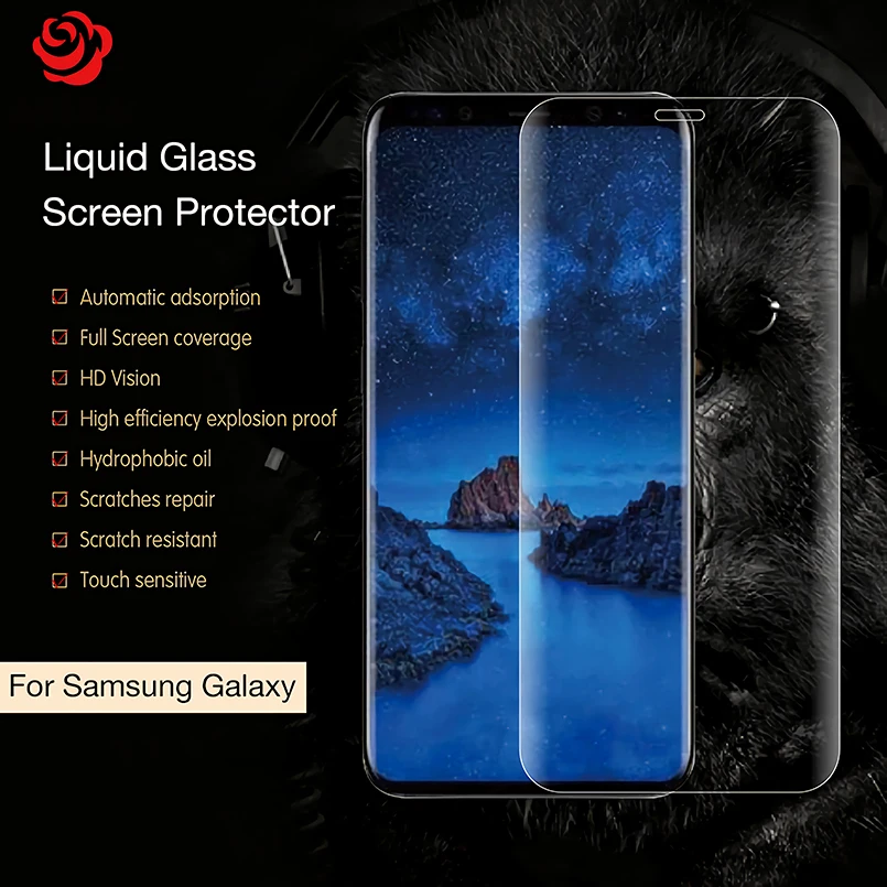 Защитная пленка для экрана ASINA Samsung Galaxy S8 S9 Plus Гидрогелевая с полным покрытием