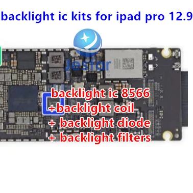 1 компл./лот подсветка fix комплект для iPad Pro 12 9 чип подсветки ic 8566 + Подсветка