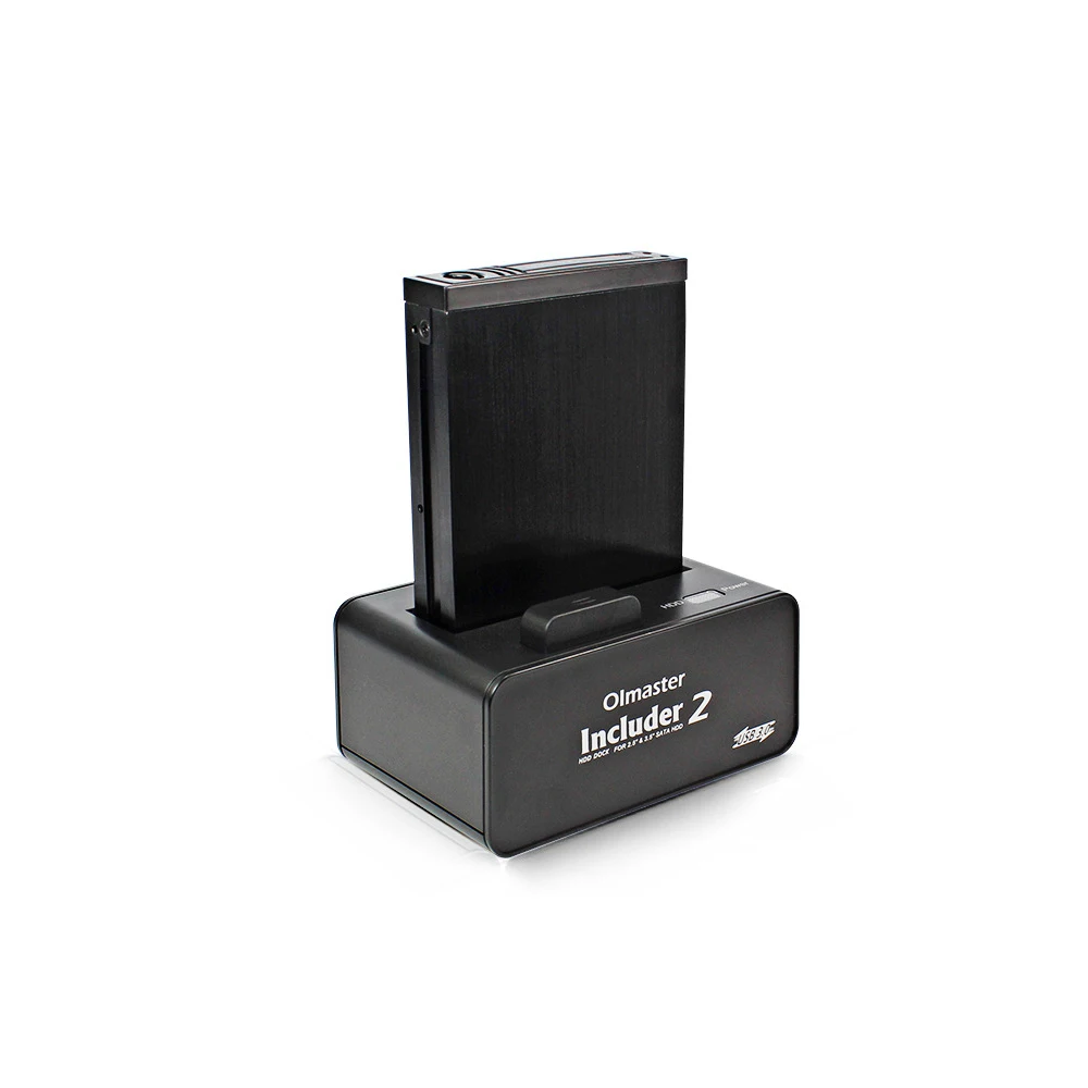 OImaster чехол для гибкого дисковода с двумя отсеками режимы RAID 2,5 дюйма SATA HDD алюминиевый сплав 2 2,5 дюйма SATA I/II/III