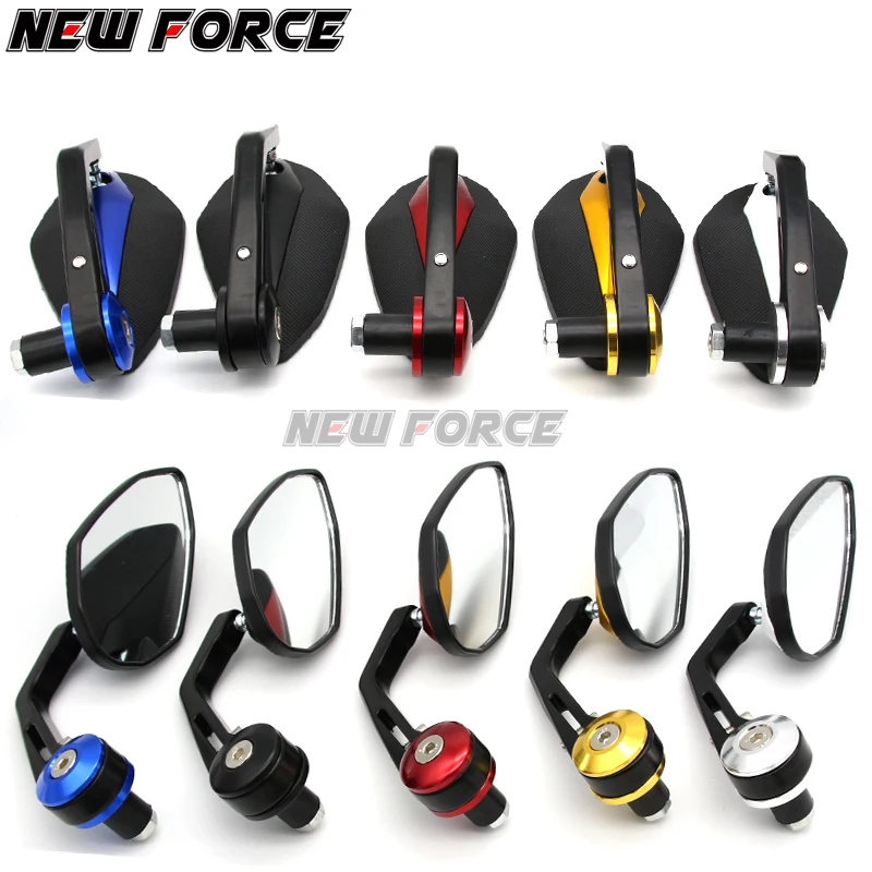 Боковые зеркала заднего вида с ЧПУ на руль мотоцикла 7/8 дюйма 22 мм|Боковые и