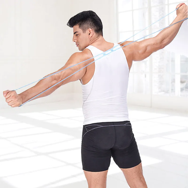 1 шт. силиконовый шнурок для йоги грудь расширитель Силиконовый Эластичный