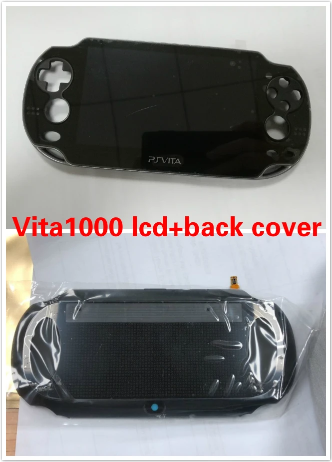 1 комплект Новый Oled ЖК экран с рамкой + Черная задняя крышка Wi Fi для PSV ita PS Vita 1000 PCH