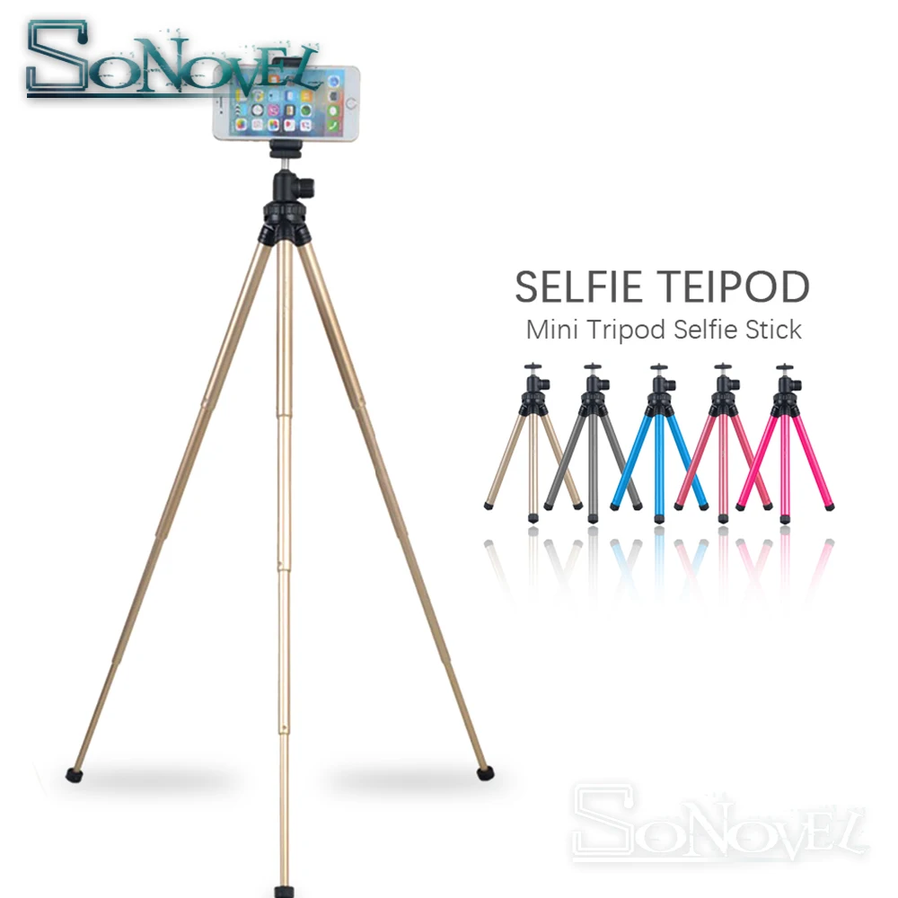 

Lightweight Desk Tabletop mini Tripod Selfie Stick + Phone holder for Gopro HERO 7/6/5/4/3+ for iPhone X 6 7 8 Samsung