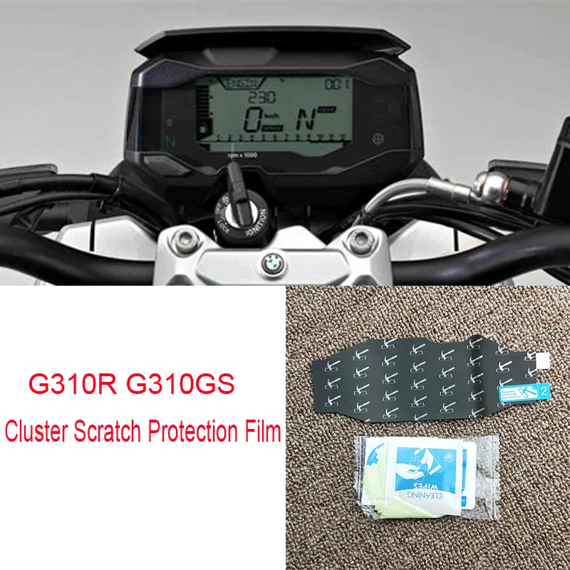 

For BMW G310R G310GS Cluster Scratch Protection Speedometer Film Screen Protector