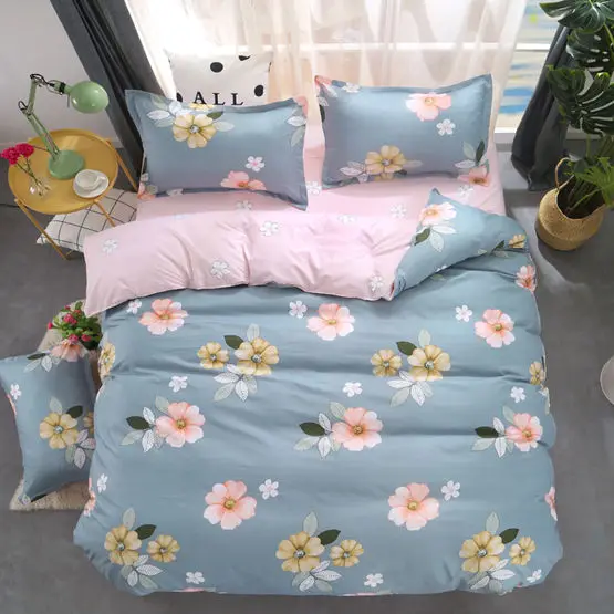 Unihome одеяло с микрофиброй из полиэстера комплект 1 шт. пододеяльник 1 шт. простыня комплект 2 шт. наволочка Полный/Королева/Комплект постельного белья королевского размера - Цвет: AS