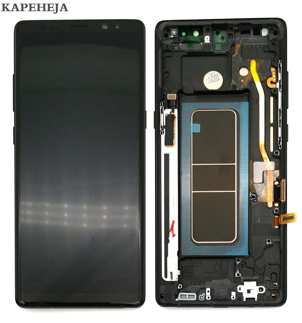 ЖК-дисплей Super AMOLED для Samsung Galaxy Note 8 N9500 N9500F с сенсорным экраном и дигитайзером в