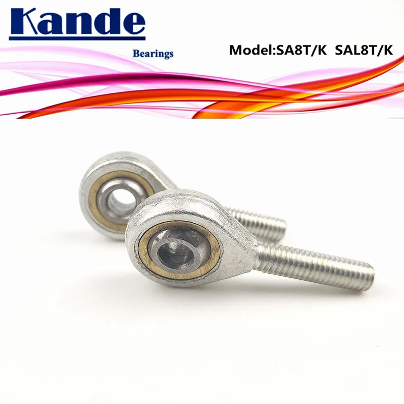 Kande подшипники POSA8 POSAL8 SA8T/K SA8 SAL8T/K SA8T SAL8T 2 шт. стержневой подшипник M8 * 1 25 SAL8