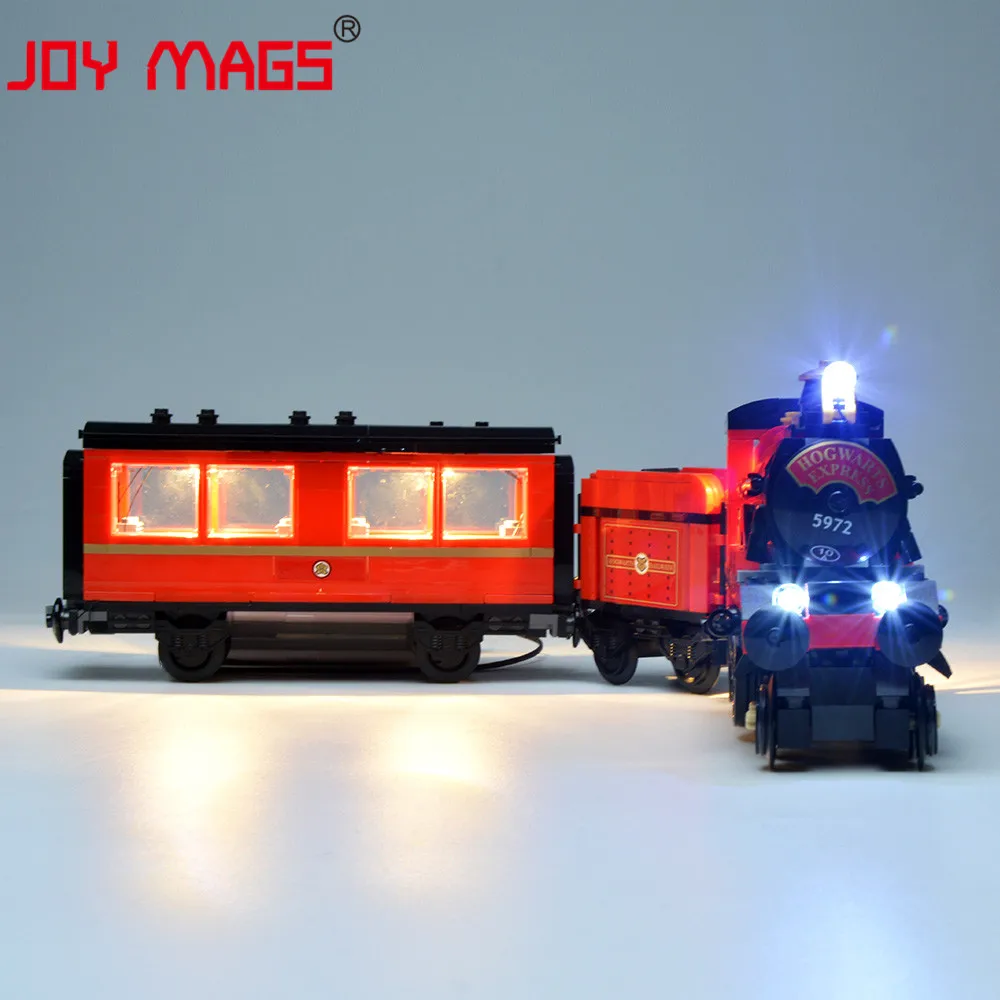 JOY MAGS светодиодный светильник для 75955 hogwart's Express светильник ing набор игрушек совместим с моделью 16055
