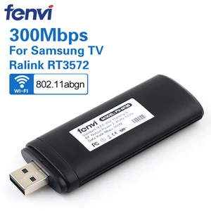 300mbps двухдиапазонный беспроводной USB WiFi Lan адаптер Ralink RT3572 ключ 2,4G5 Ghz WIS12ABGNX WIS09ABGN для Samsung Smart TV