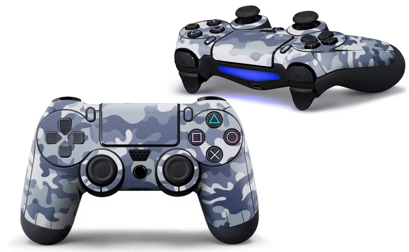 Камуфляж виниловая кожа Наклейка Обложка для sony PS4 контроллер кожи для Playstation 4 наклейка на джойстик ДЖОЙСТИК Джойстик контроллер - Цвет: 4