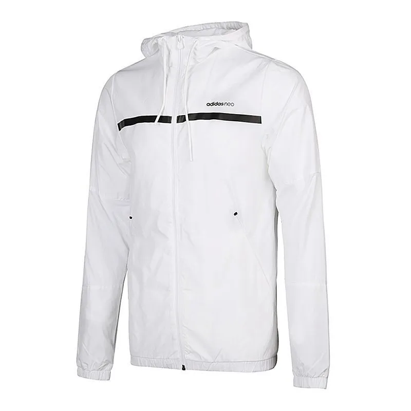 Новинка 2018 оригинальная Мужская куртка с капюшоном Adidas Neo Label FV TRVL WB спортивная