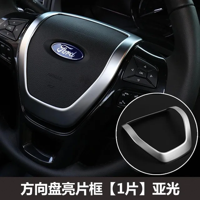 Армейский зеленый Для нового Ford Explorer, Высококачественная отделка из углеродного волокна ABS, блестки, Отделка приборной панели автомобиля-Стайлинг - Цвет: Армейский зеленый