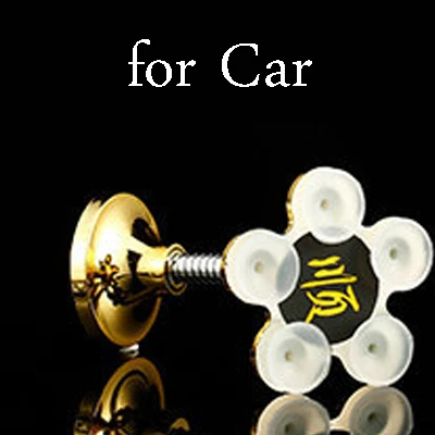 Gold for car Попсокет Портативный присоска держатель для телефона в машине на столе мини телефон стенд 360 градусов вращающийся мобильный телефон крепление для IPhone Xs Max 8 7 6 для телефона на телефон попсокет - Цвет: Gold for car