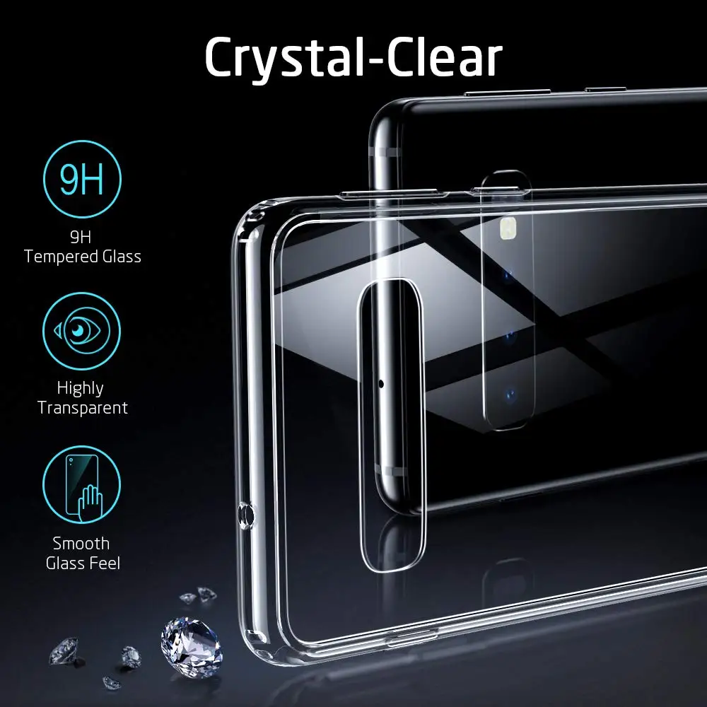 GKK Luxury Case for Samsung Galaxy S10 A50 Tempered Back Glass Soft TPU Frame Cover Plus Coque Fundas |