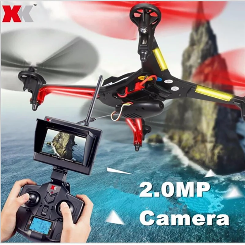 XK X250A X250-A 4CH 6-осевой Гироскоп 5.8 Г в Реальном Времени Видео FPV Drone НЛО RC Quadcopter С 2.0MP HD