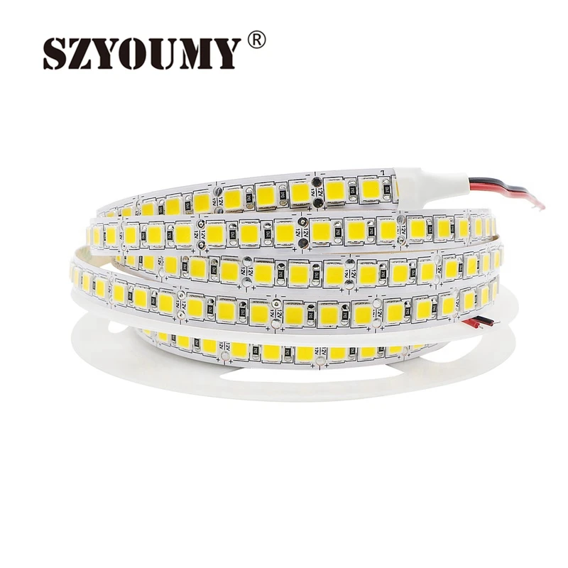 Светодиодная лента SZYOUMY Surper яркая 5054 светодиосветильник холодный белый теплый